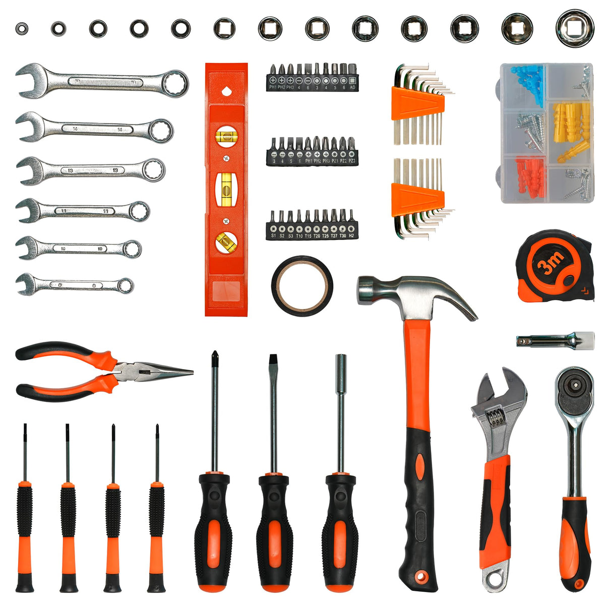 141 Piece Basic Tool Set V69999