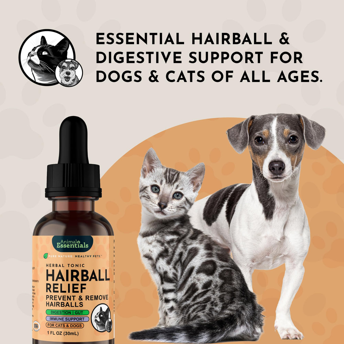 Hairball Relief Formula 1 fl Oz W850