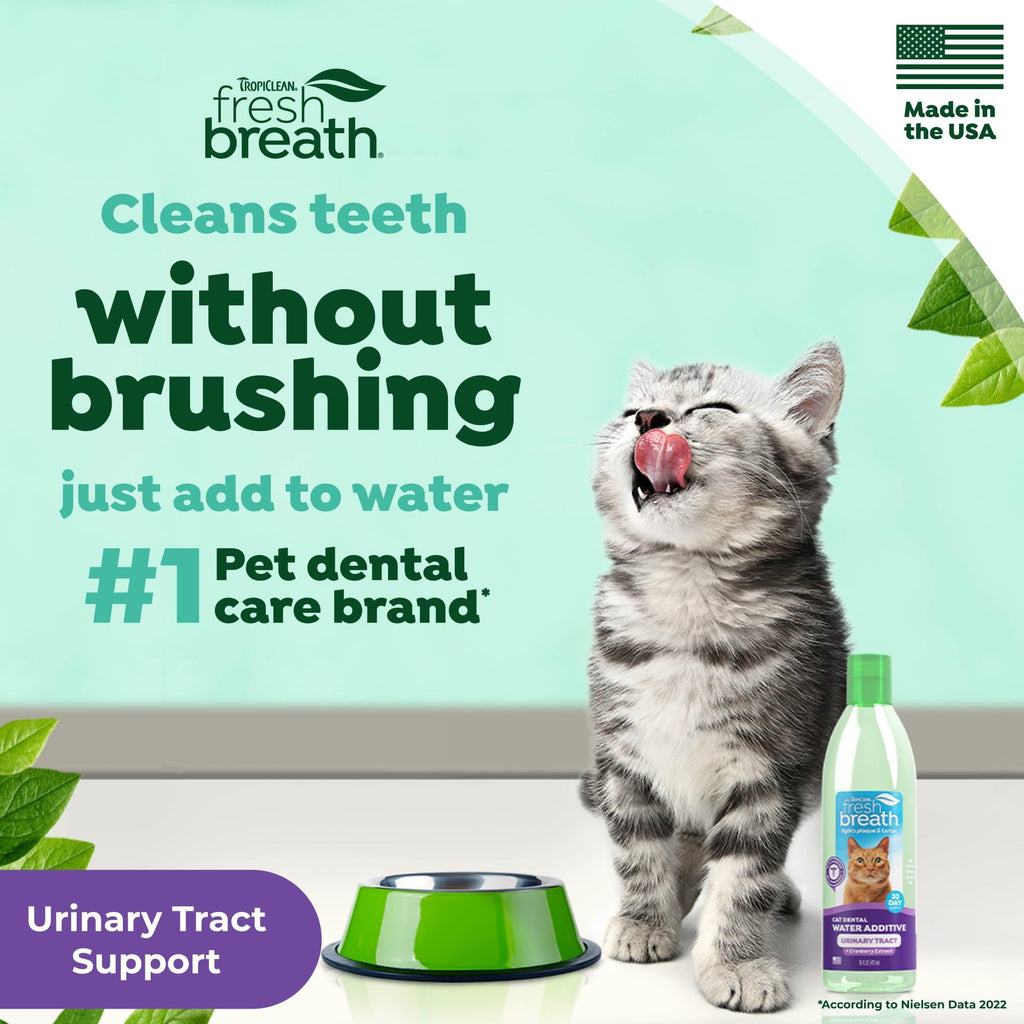 Fresh Breath Water Additive for Cats 16oz O96543