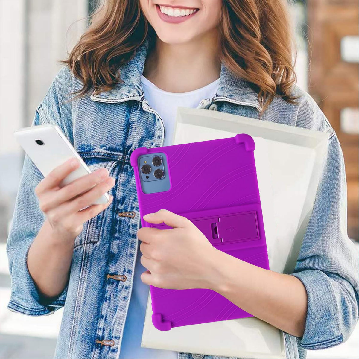 10 inch Android 14 Tablet Case with Stylus C76166