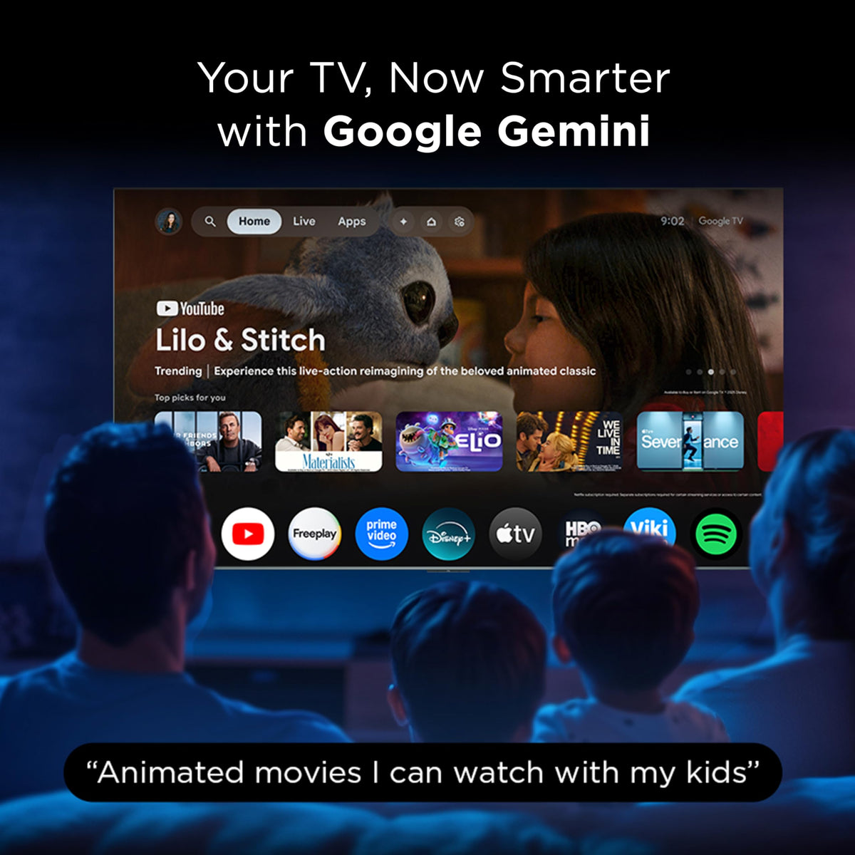 65 Inch Mini LED QLED 4K 144HZ Google TV L2135