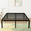 18 Inch High Queen Size Bed Frame with Storage O746