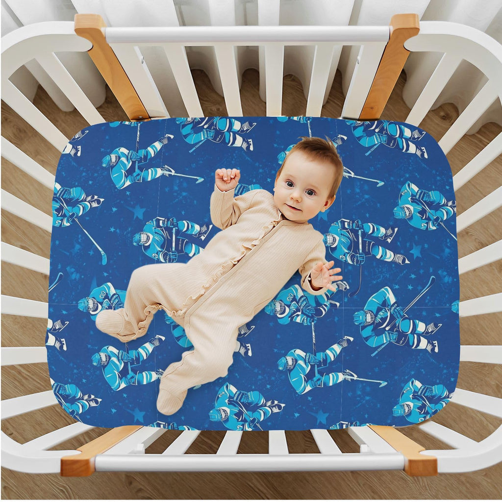 Soft Breathable Microfiber Fitted Crib Sheet O843