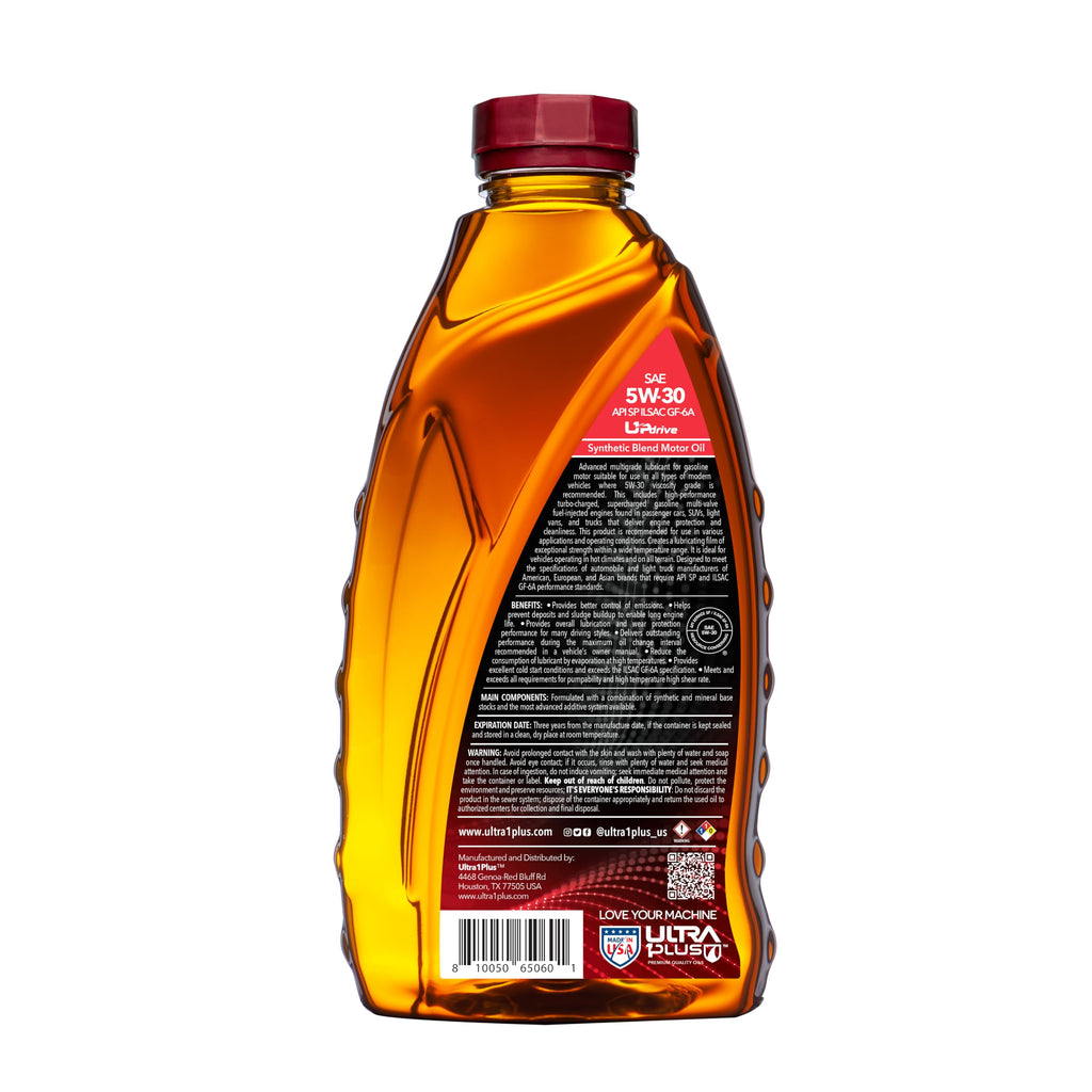 5W-30 Synthetic Blend Motor Oil O690112