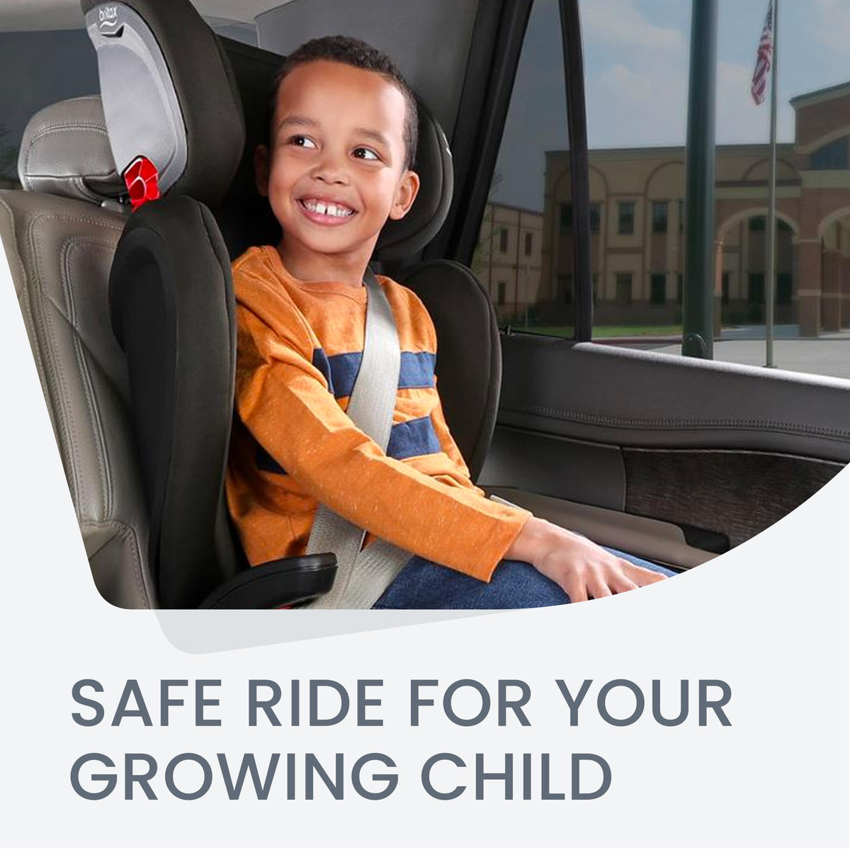 2-Stage Belt-Positioning Booster Car Seat I3815