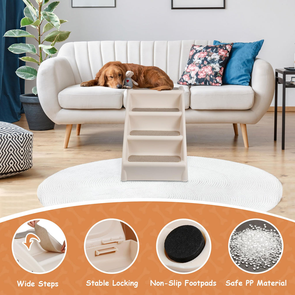 4-Step Non-Slip Dog Stairs M39199
