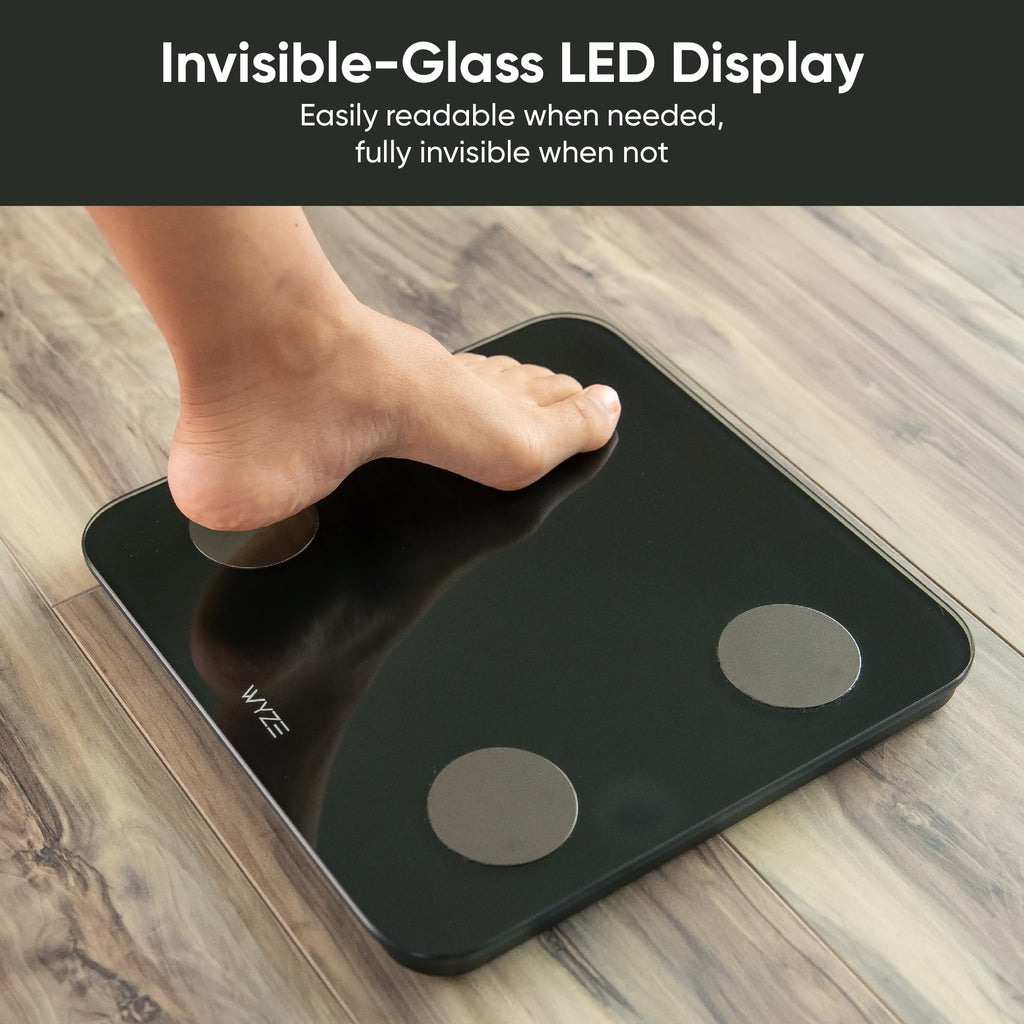 Black Smart Body Weight Scale Q154