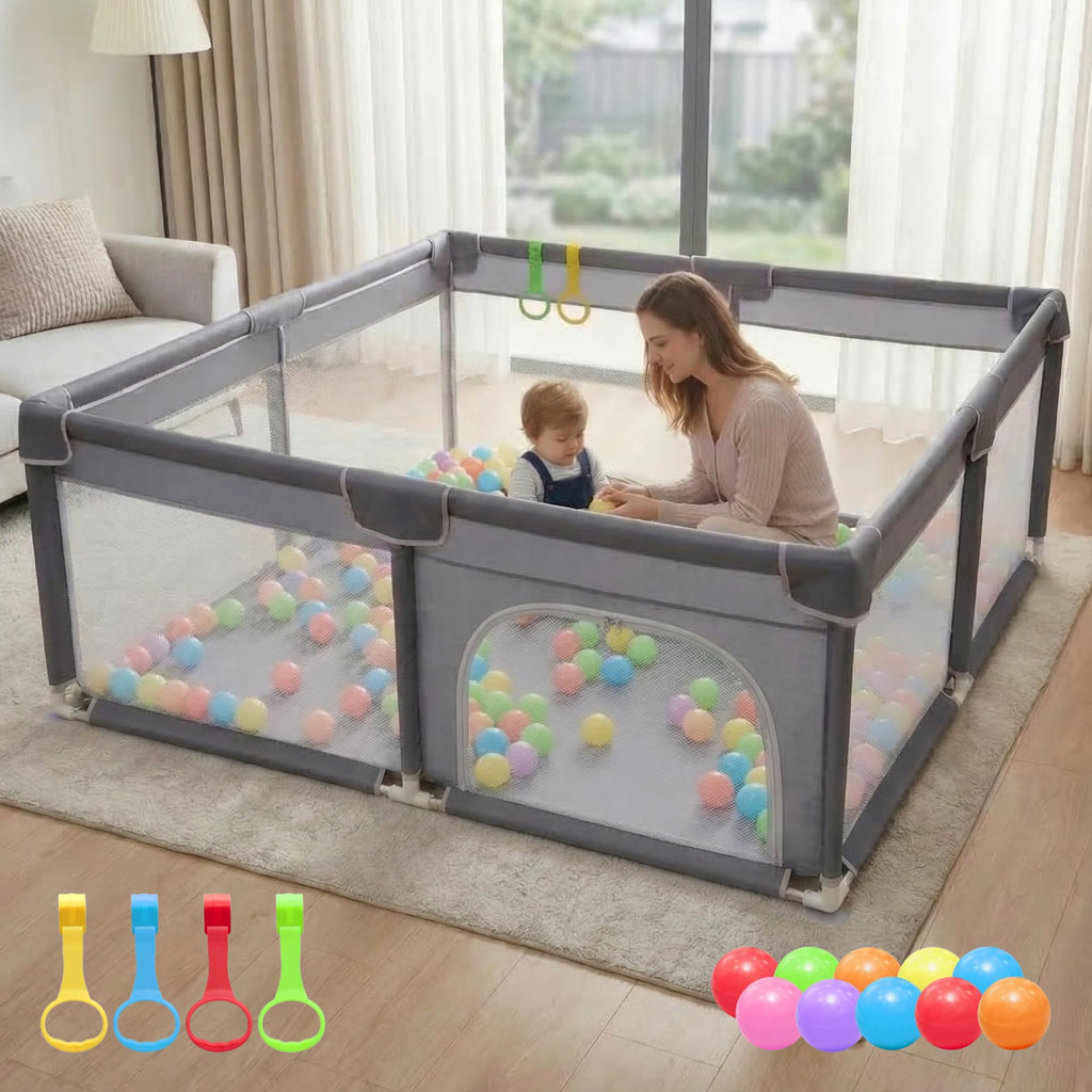 Baby Playpen 50x50 Grey Y5753