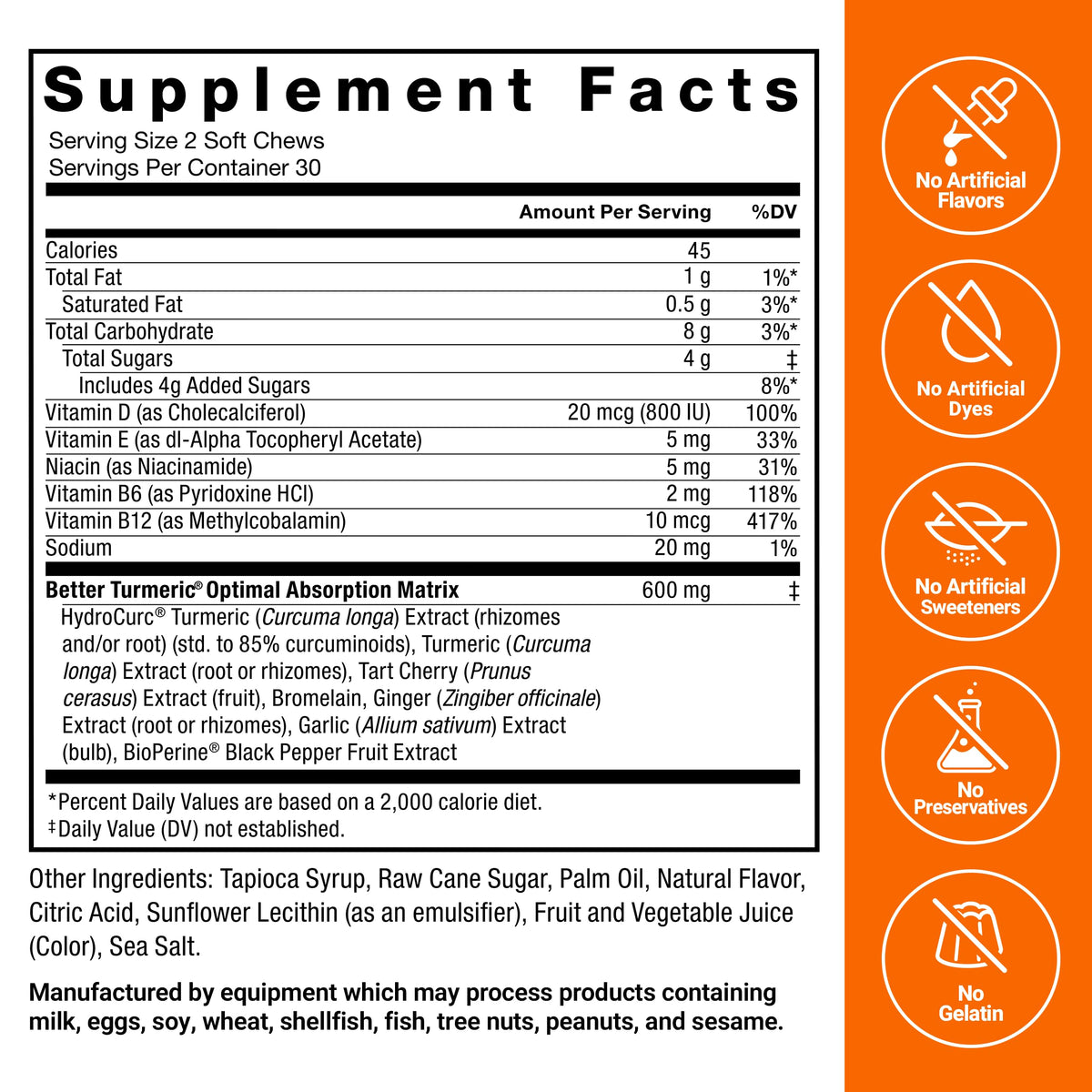 Turmeric Supplement N5863